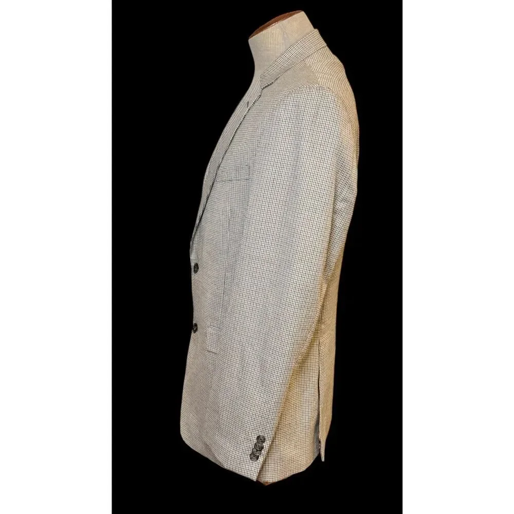 Tommy Hilfiger Micro Houndstooth 2-Button Sport Coat 42R